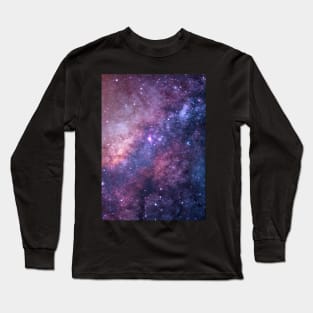 Rocky Mountain National Park Galaxy Long Sleeve T-Shirt